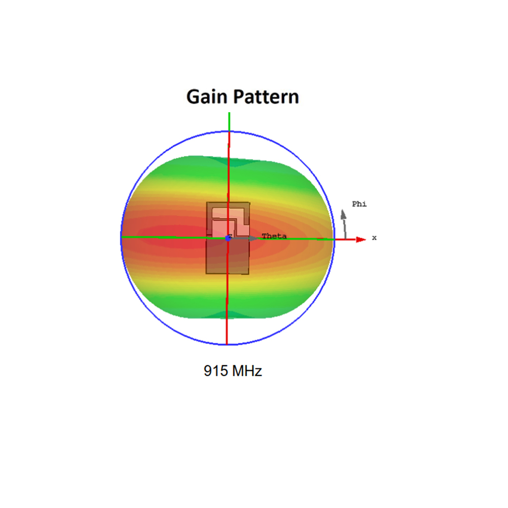 Internal PIFA Z-Wave FPCB LoRa 902-928MHz Antenna