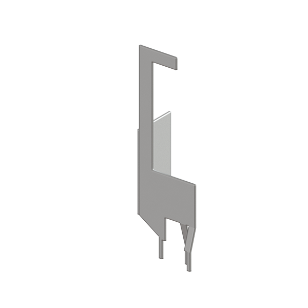 2.4GHz 5GHz Dual-Band Metal-Stamped Embedded Antenna, 12.48 x 8.16 x 24.8 mm