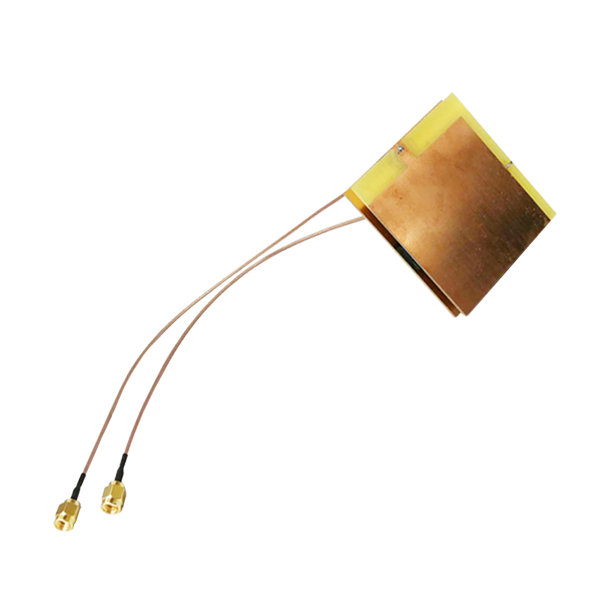 Dual-Polarized 2.4GHz PCB Patch Antenna, RP-SMA Plug