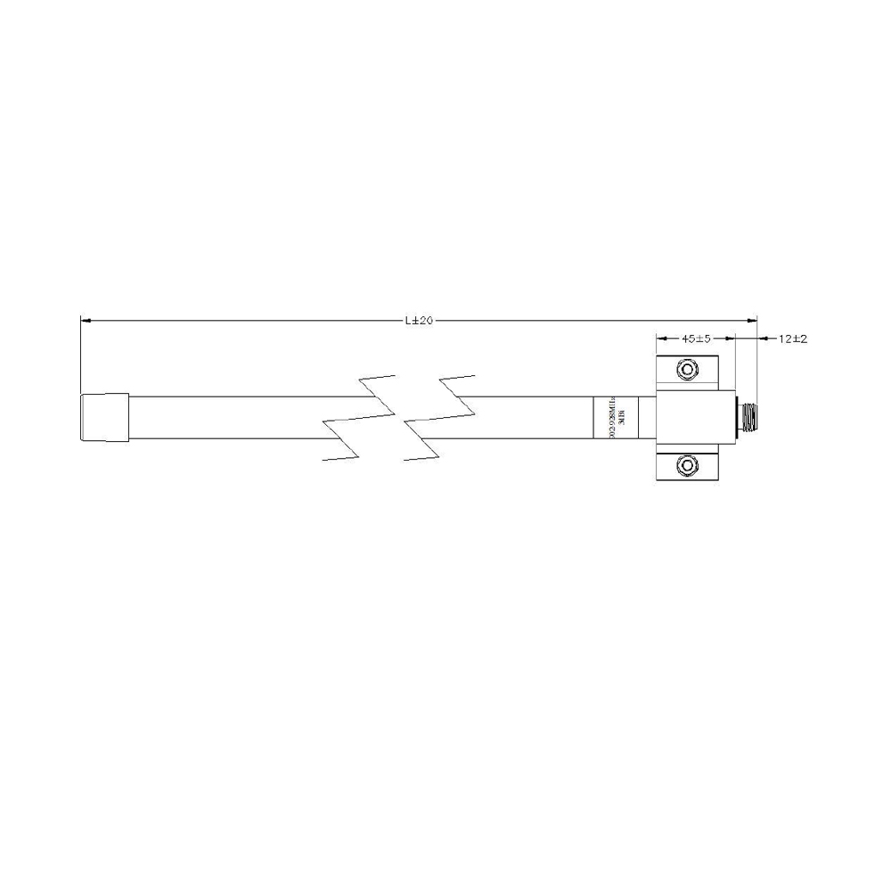 Fiber Glass 915MHz Antenna LoRa Antennas Dipole Antenna w N-Type Jack