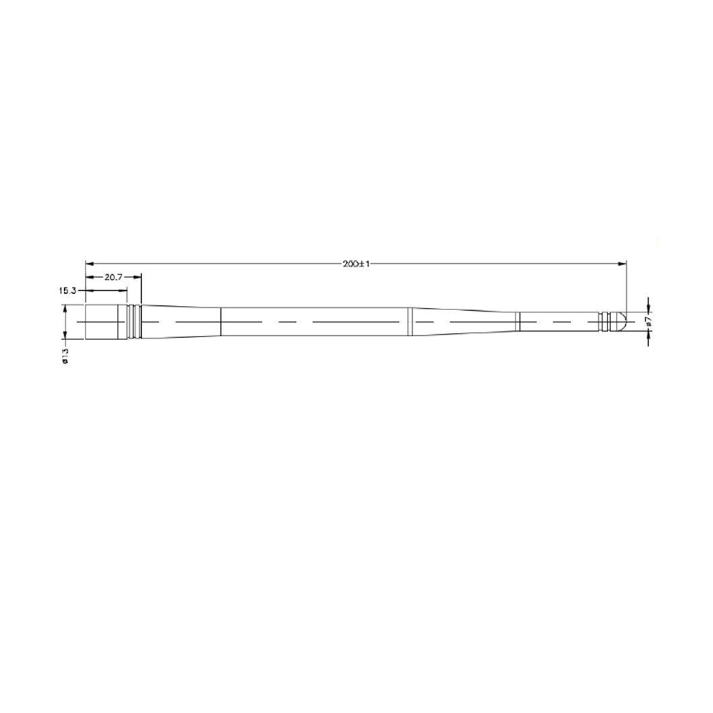 Dual Band Dual-Polarized External Dipole Antenna w SMA Plug - LYNwave